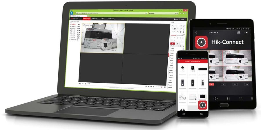 Zestaw do monitoringu hikvision